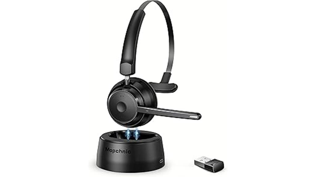 wireless bluetooth office headset