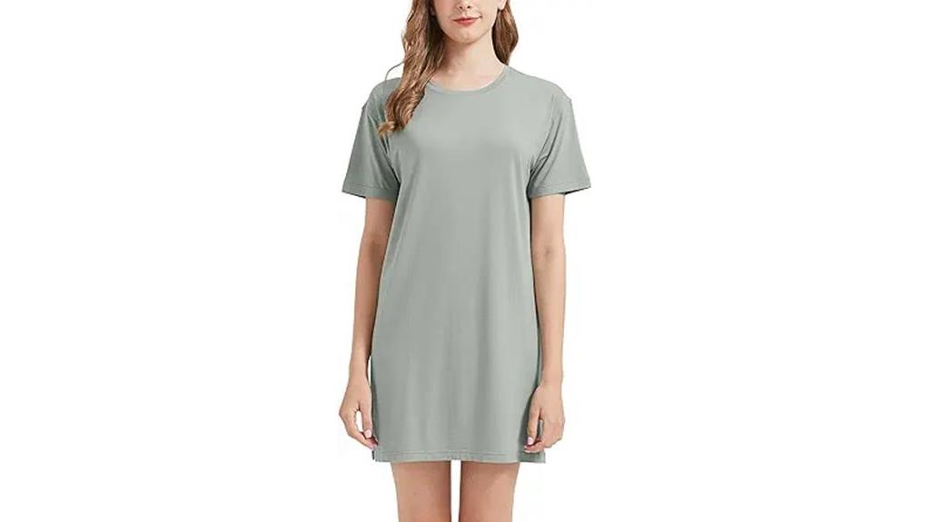 women s bamboo nightgown dress
