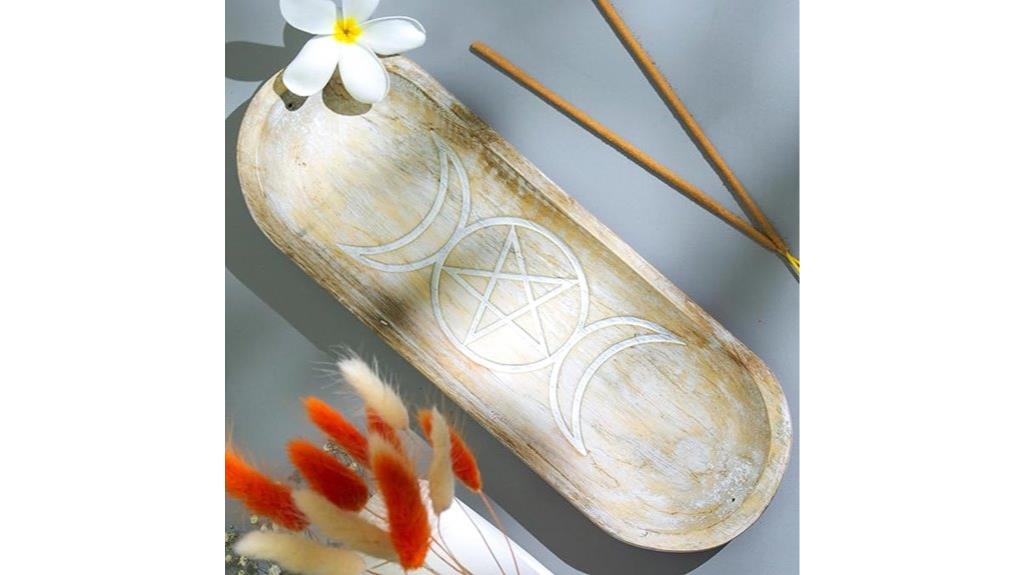 wooden incense holder craftsmanship