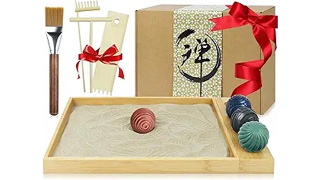 zen desk garden set