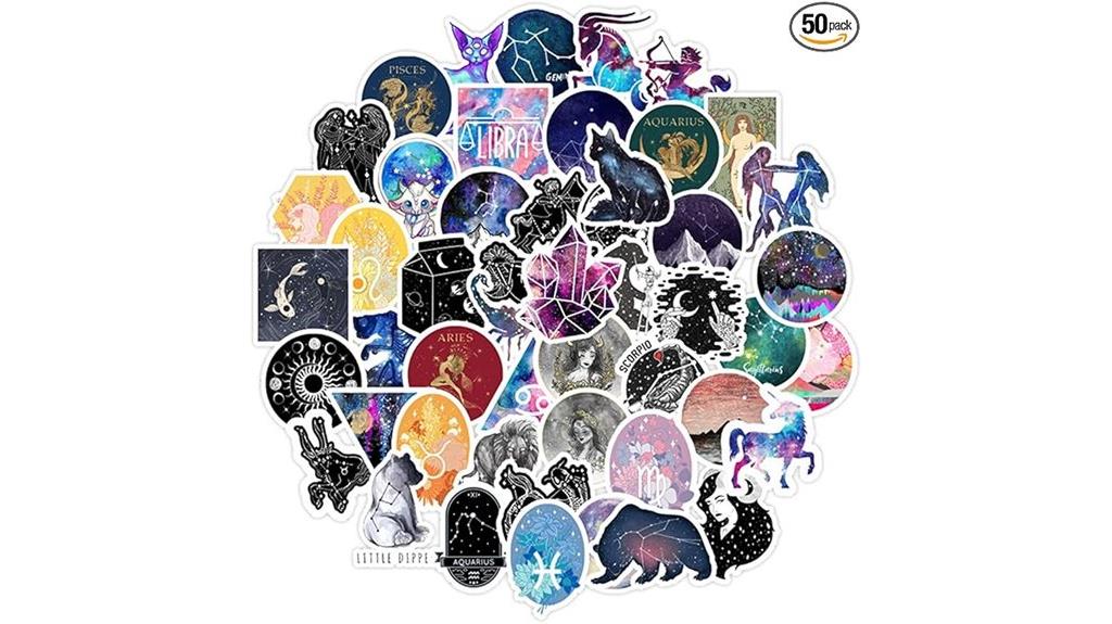 zodiac vinyl decals waterproof