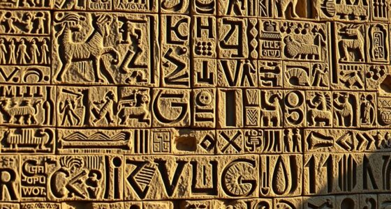 ancient symbols representing language