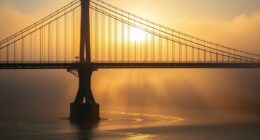 bridges symbolize transition connection