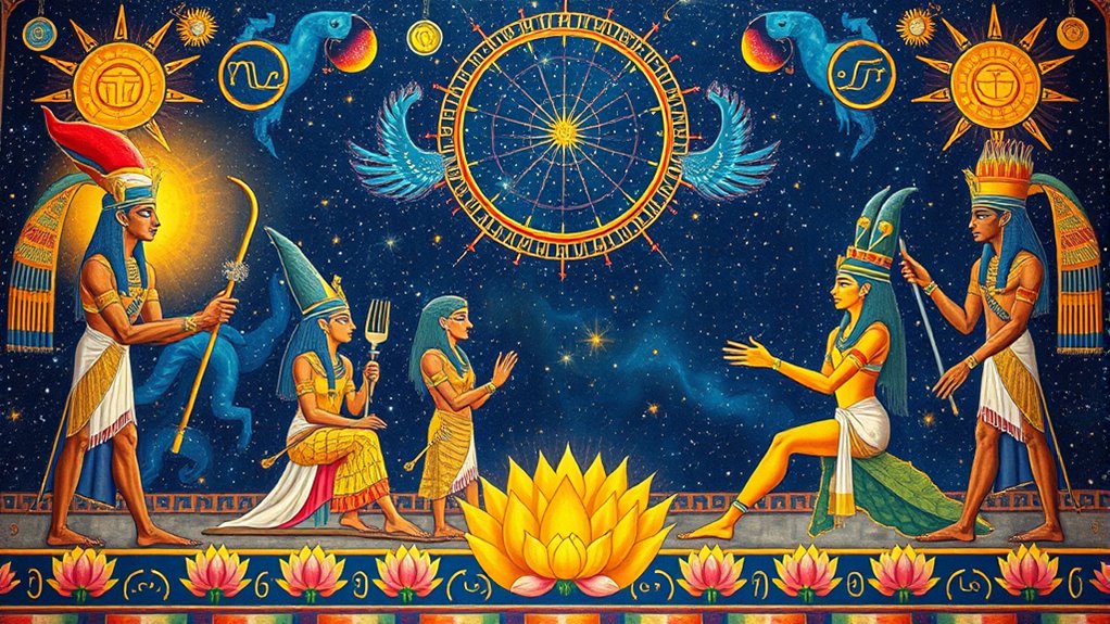 divine gods shape universe