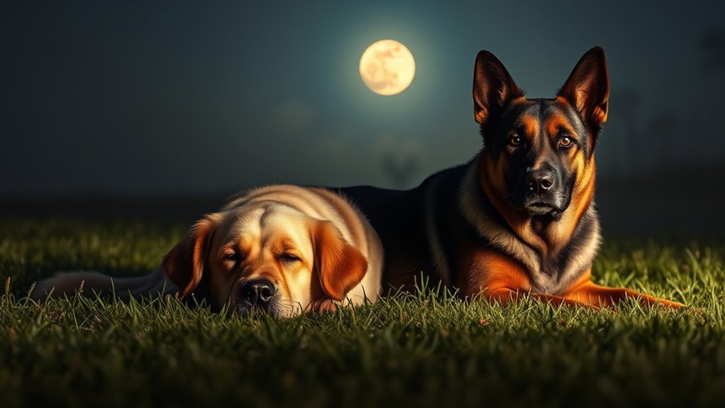 dog behavior reveals emotional trust