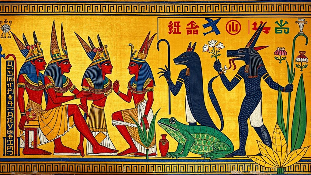 egyptian gods origins and groups