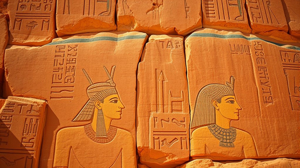 egyptian kings rock art