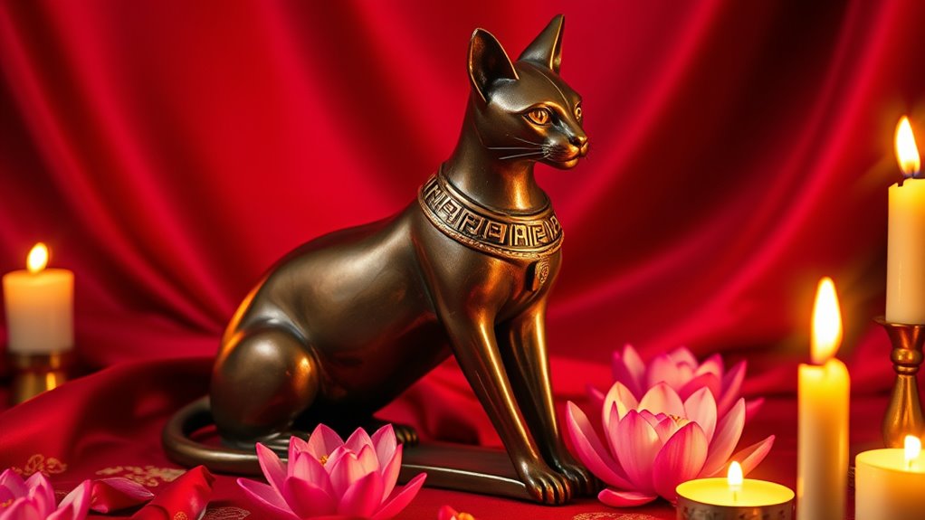 feline protector and nurturer