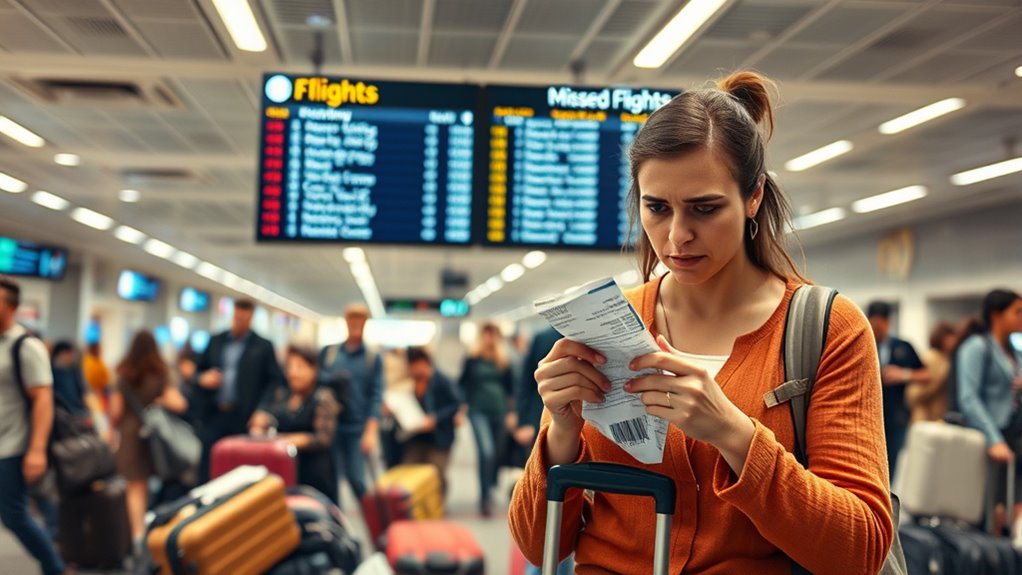 flight missed stress increases