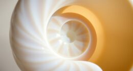 golden spiral nautilus shell