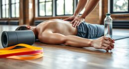 massage foam rolling stretching