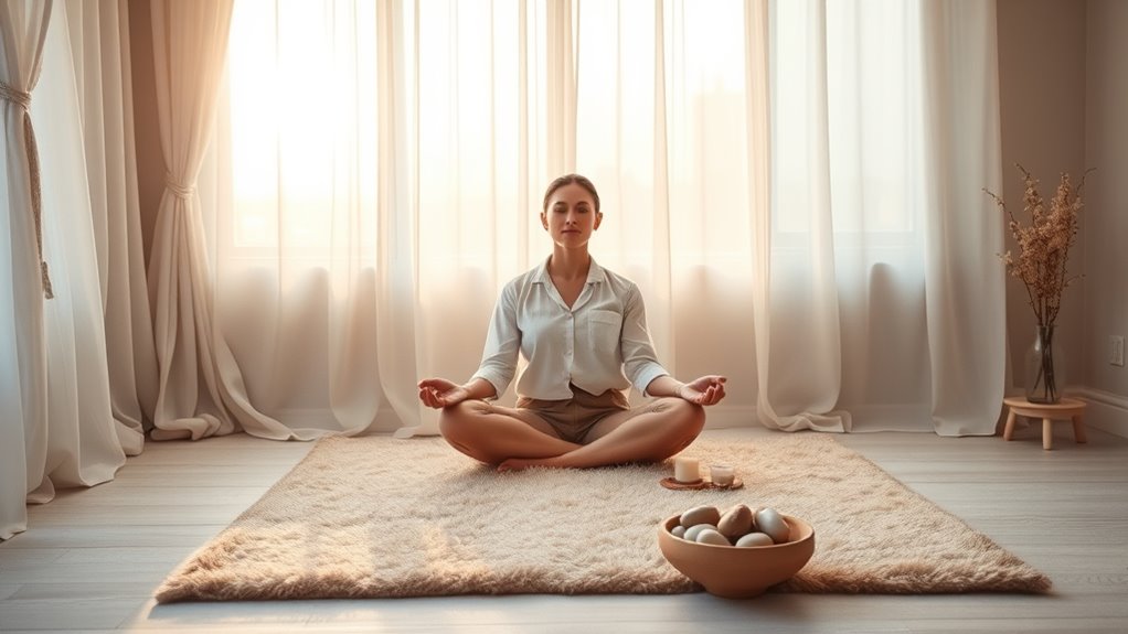 mindful sleep routine practice