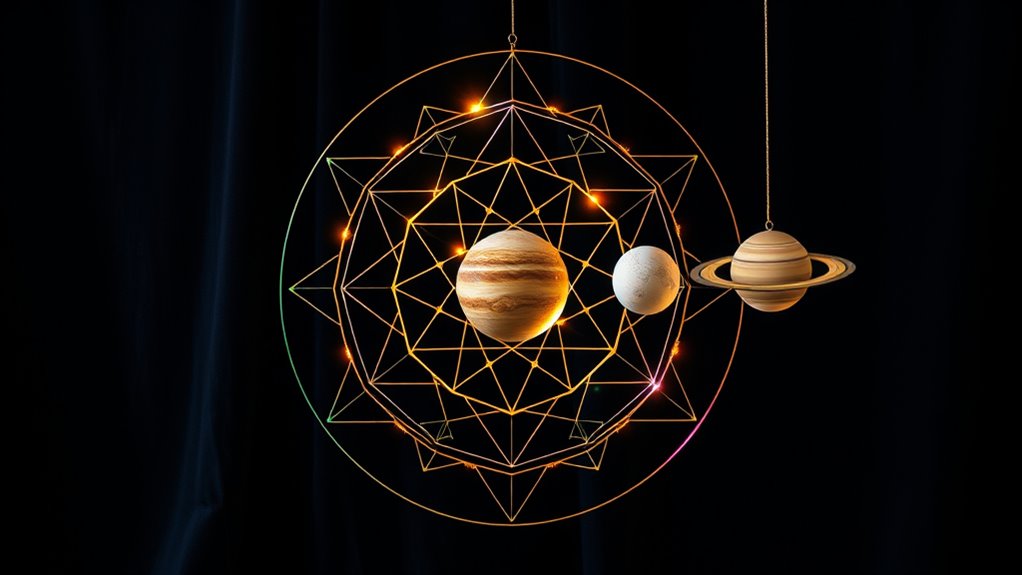 patterns connect planets and