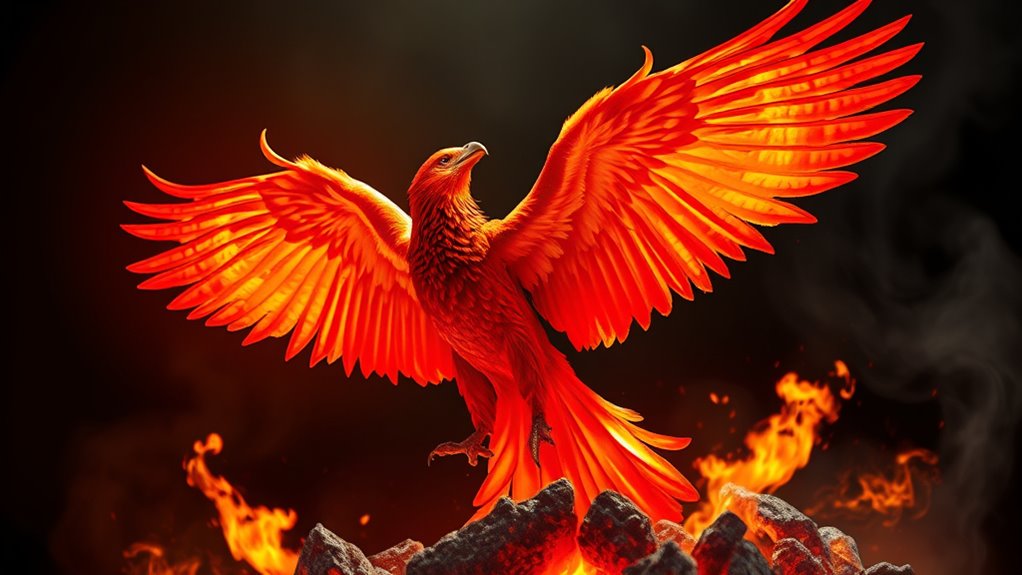 phoenix symbolizes rebirth renewal