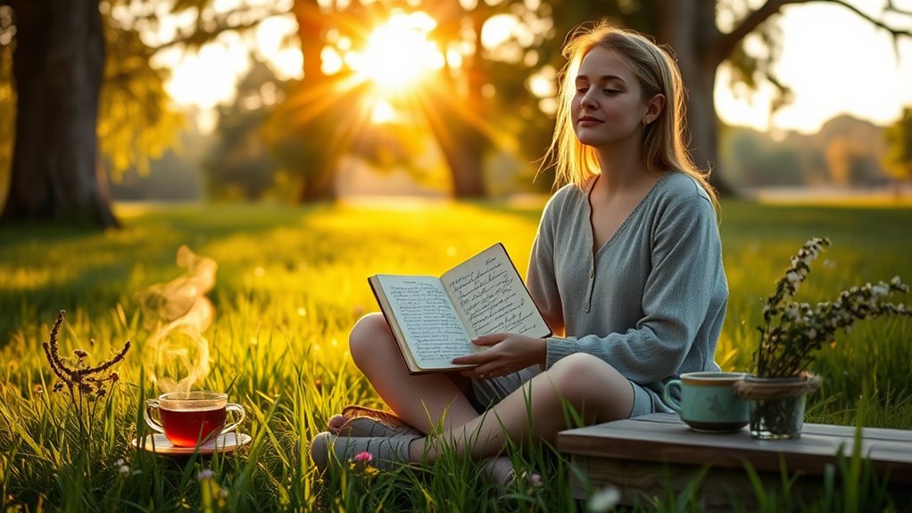 practice gratitude through journaling