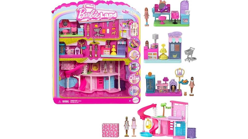 barbie dreamhouse playset set
