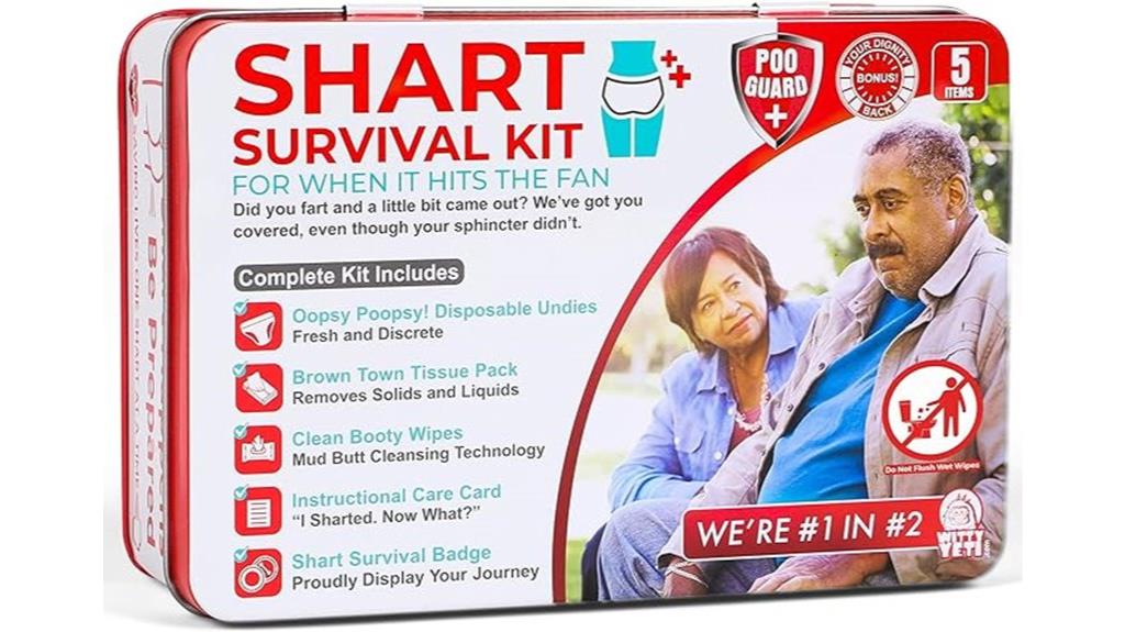 humorous emergency underwear kit