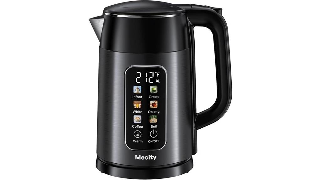 smart touchscreen electric kettle