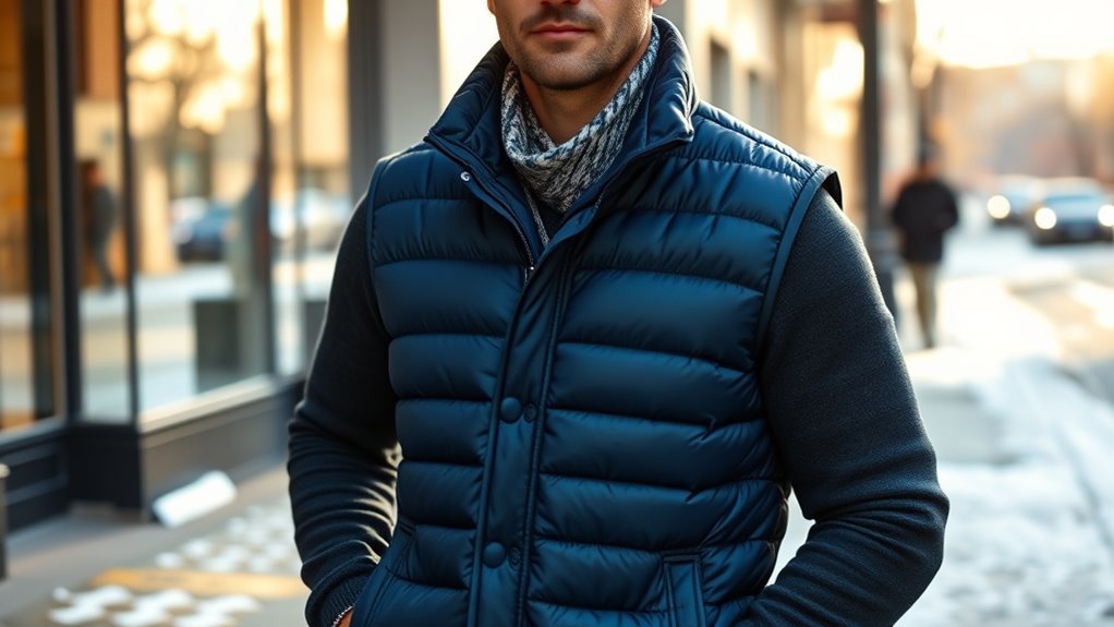 top men s heated vests