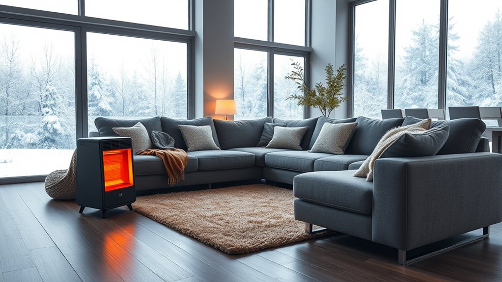 top space heaters for large rooms