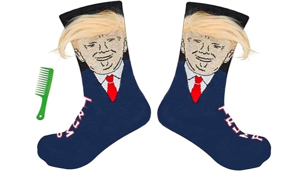trump support funny socks