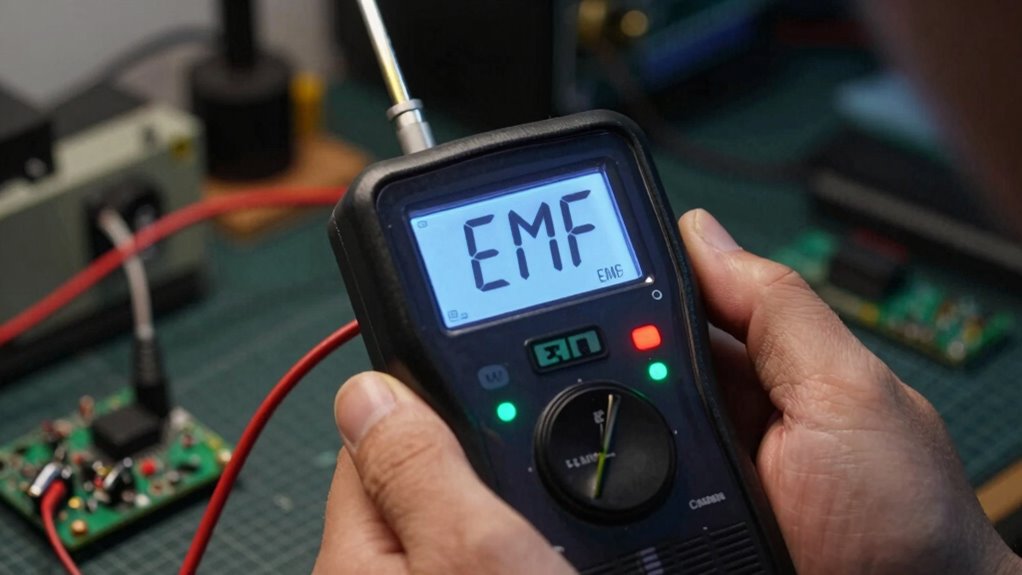 analyze emf readings carefully