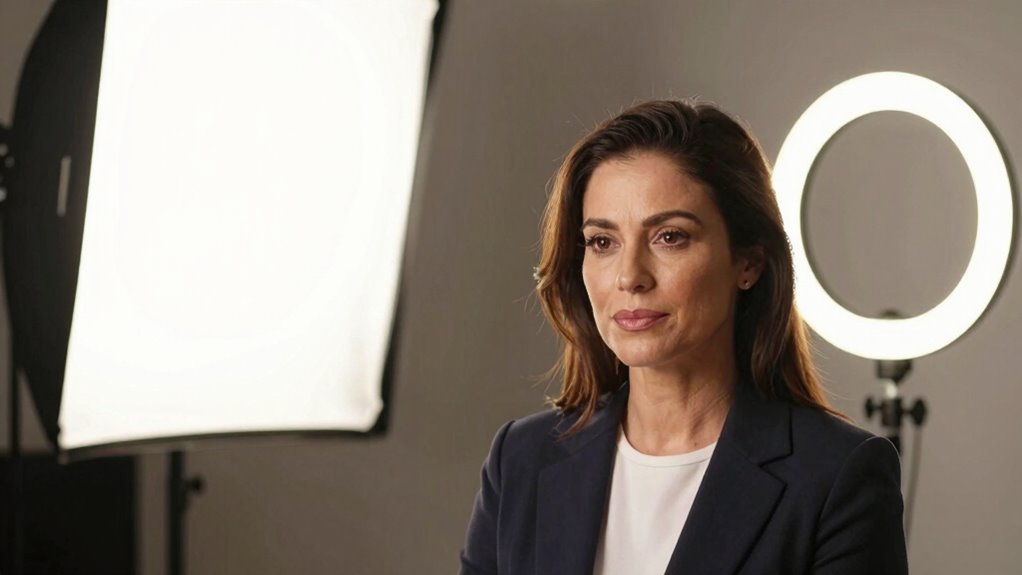 balanced professional lighting setup