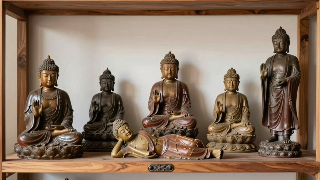 buddha symbols postures features