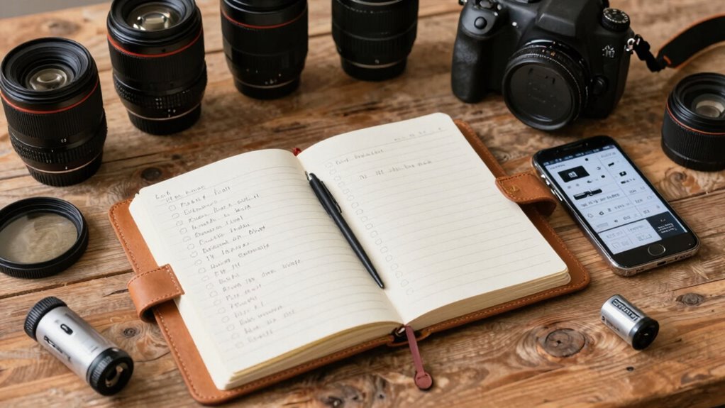camera gear preparation saves time