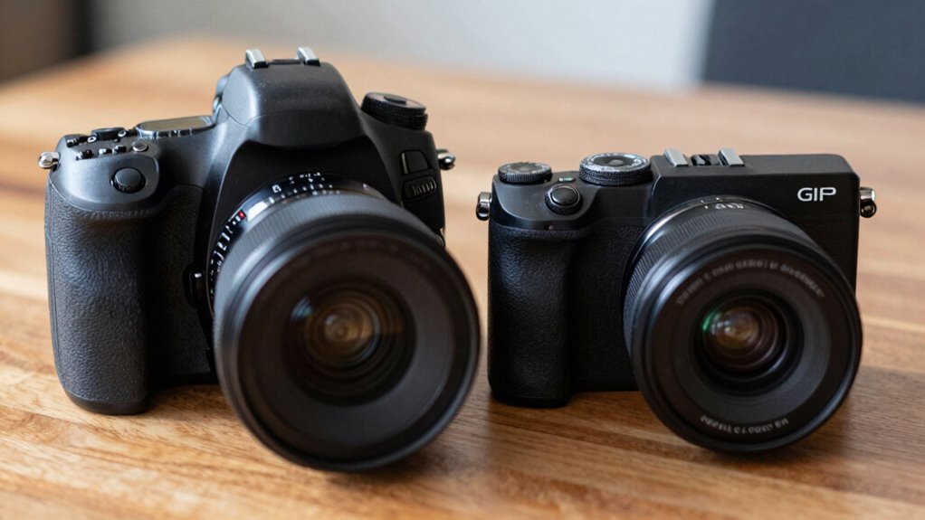 camera sensor and viewfinder