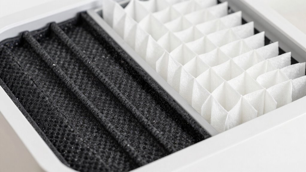 carbon filters trap odors effectively