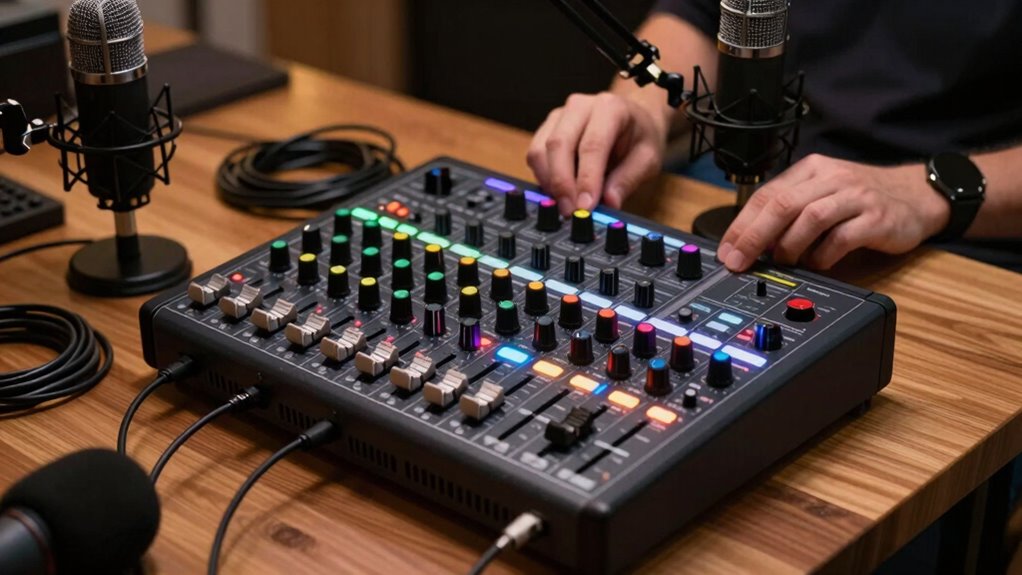 consider mixer for advanced audio