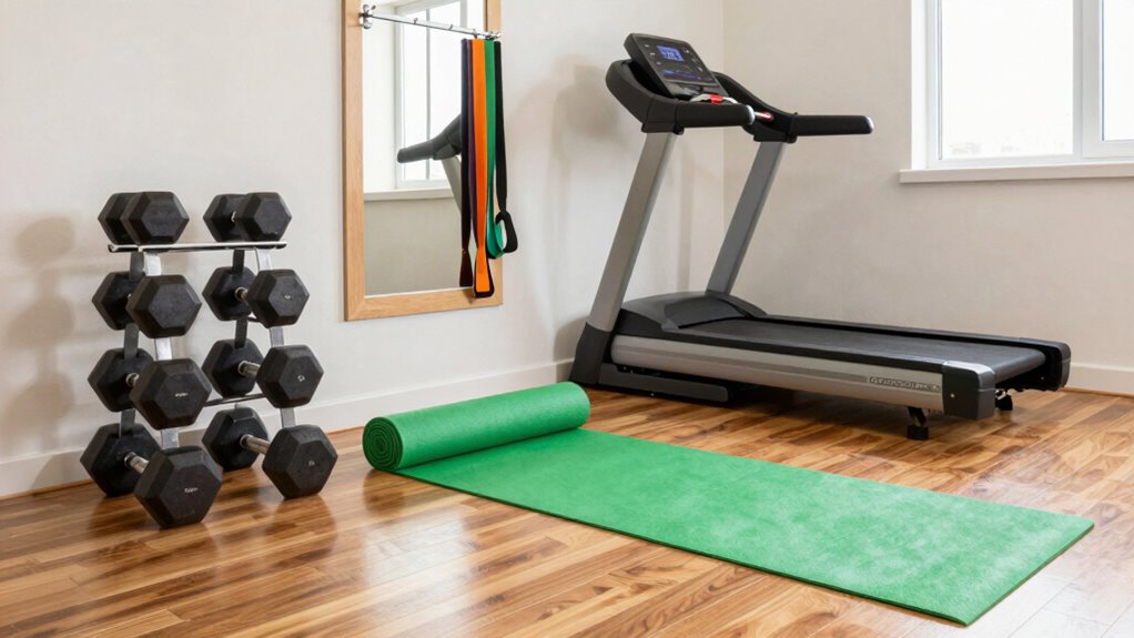 consistent home workout routine