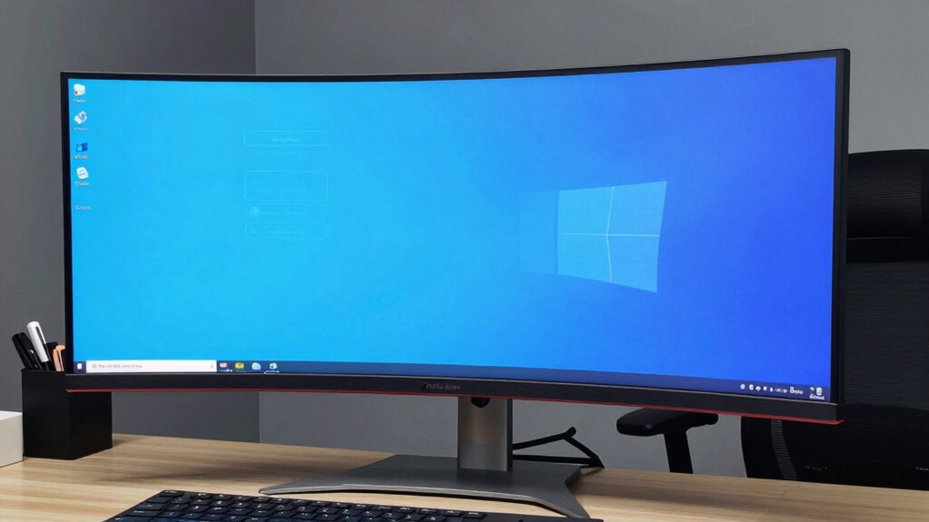 correct monitor eye level