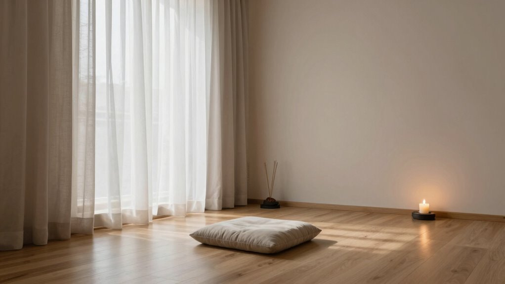 create calm focused sanctuary