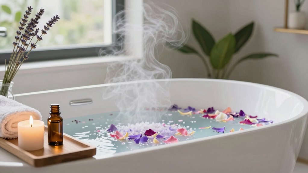 create personalized relaxation baths