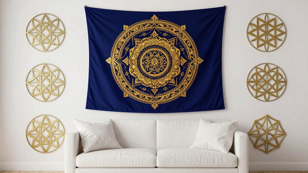 create sacred geometric focal points