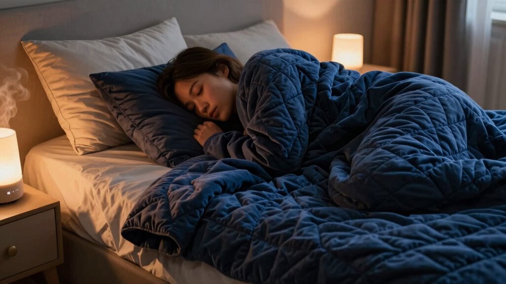 deep pressure calms nervous system