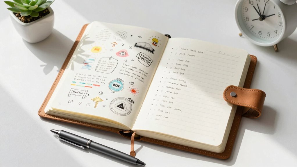 designing a mindful creative journal