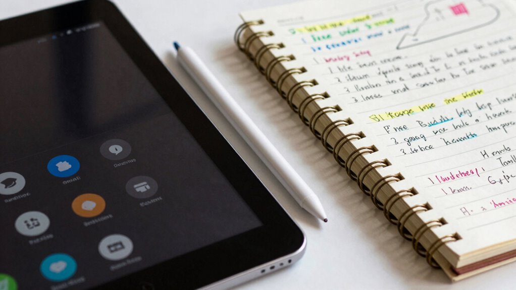digital notebooks boost routine