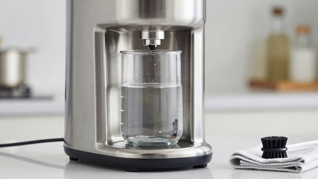 distiller noise and water quality