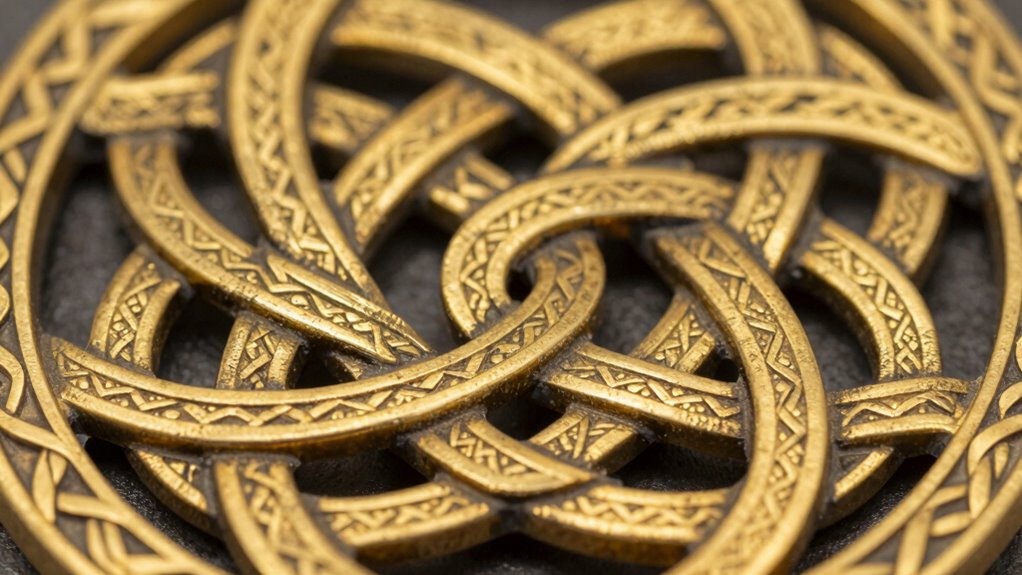 endless interconnected symbolic design