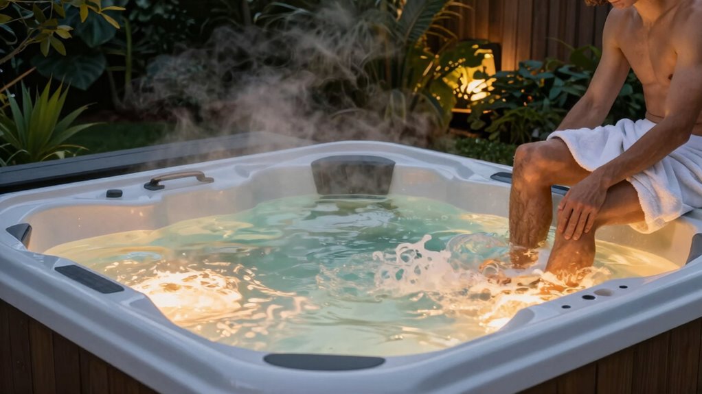 gradual cooling and hydration