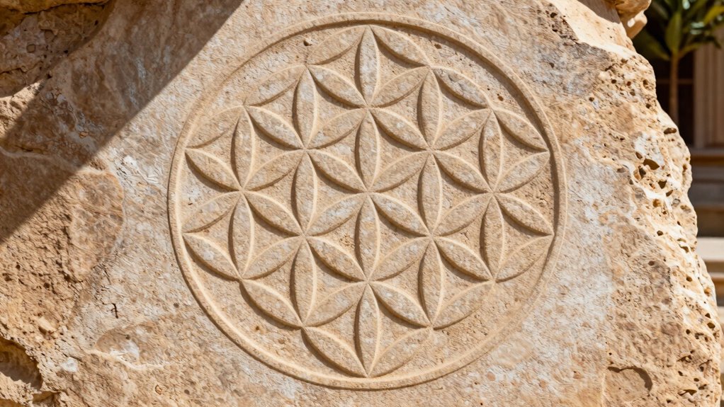 identify overlapping circle patterns