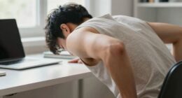 incorrect standing desk posture