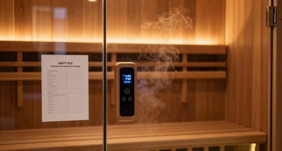 infrared sauna safety tips