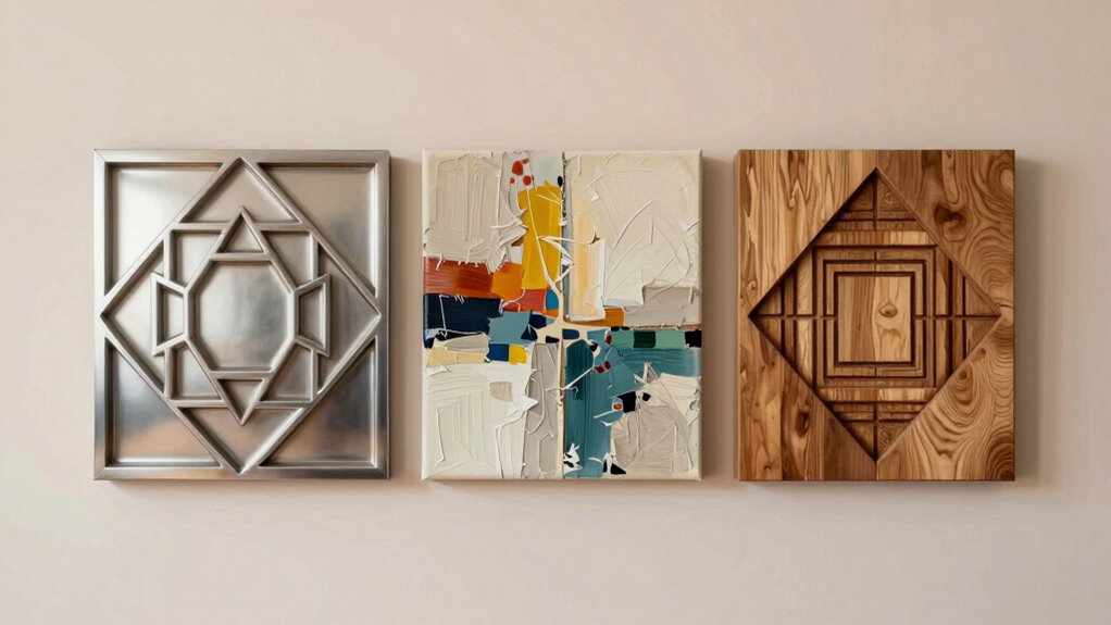 material choice enhances interior style