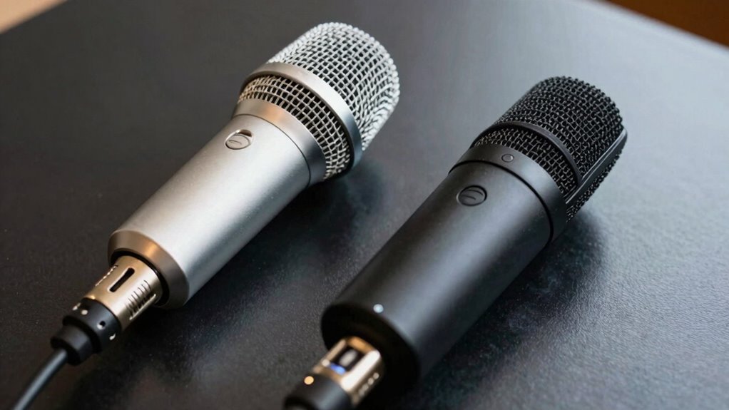 microphone connection types compared