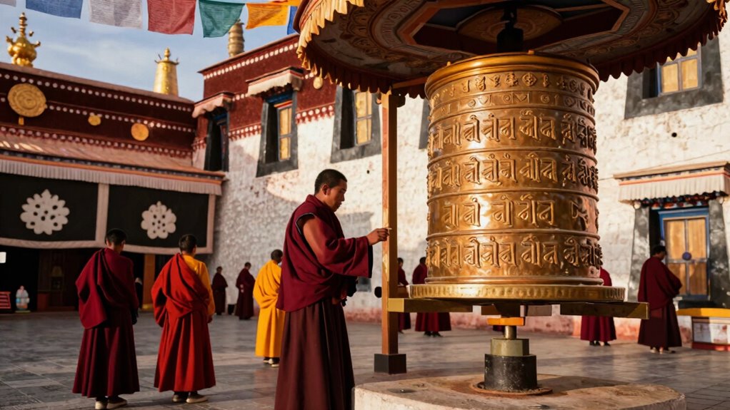 mindful steady prayer spinning