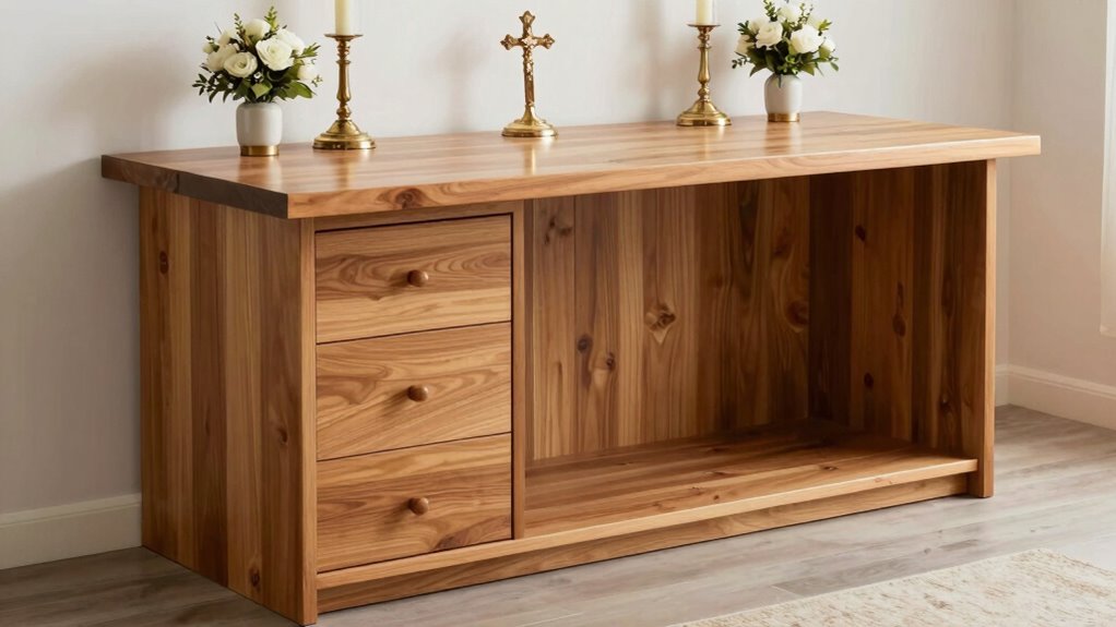 optimal altar table height